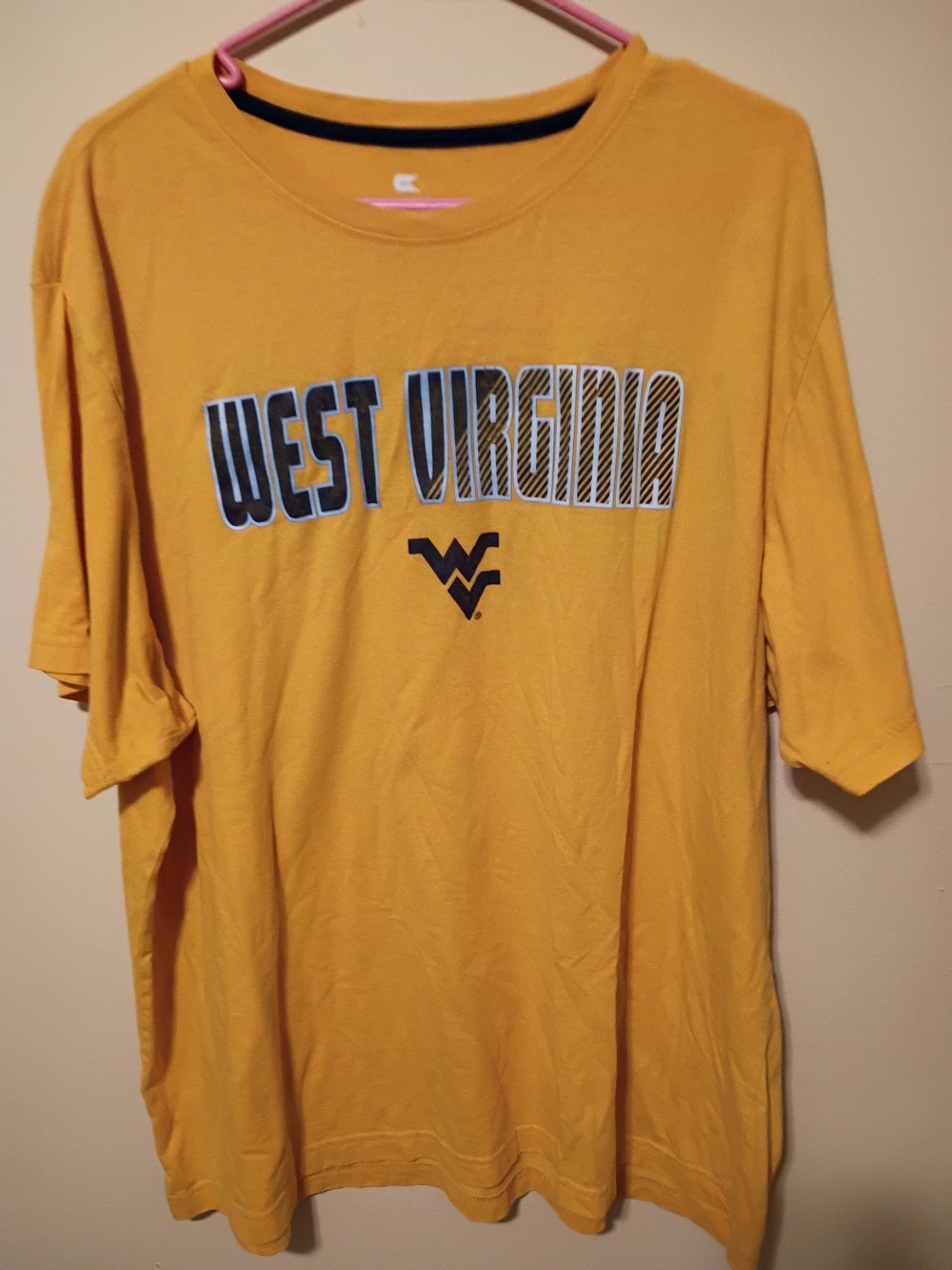 Champion West Virginia Graphic Tee - Yellow